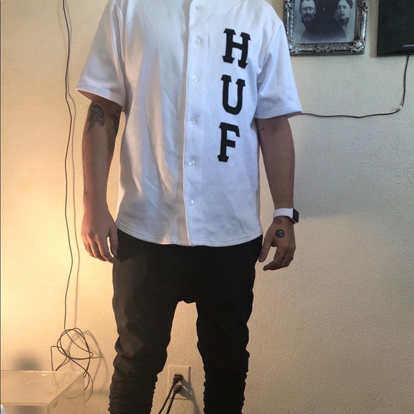 huf baseball tee